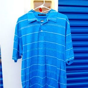 NIKE “Tiger Woods Collection” Fit-Dry Golf Shirt-Size-Large Excellent Condition